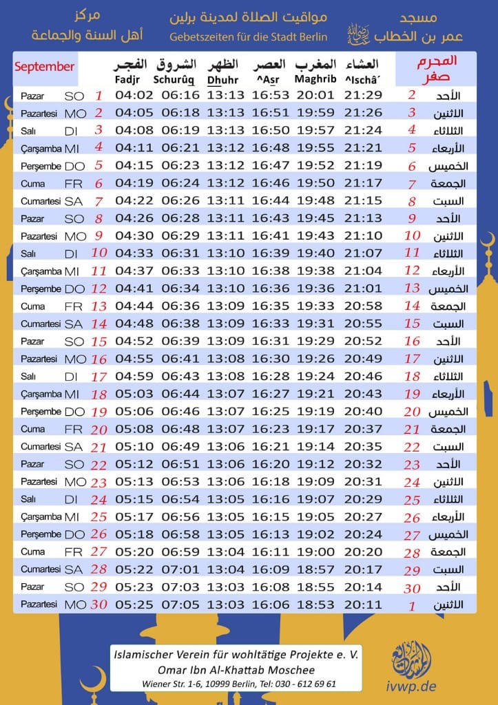 Kalender September19